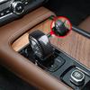 Gear Shift Knob Head Cover Trim Carbon Fiber ABS For Volvo XC90 XC60 XC40 S90