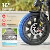 iScooter F7 Electric Scooter 1000W Motor 10.4Ah Battery 16'' Pneumatic Snow Tires 25KM/H Max Speed 64-72KM Range Adult Electric Scooters
