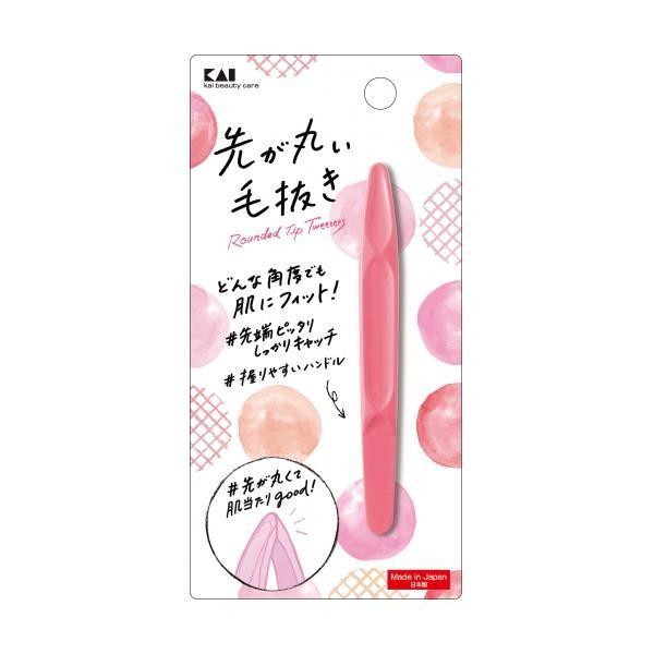 

KAI Round Tip Tweezer Pink KQ3210 KQ3210