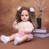 KEIUMI Reborn Doll Girl 55 Cm Bathe Silicone Vinyl Newborn Baby Dolls Early Educational Toy Children Birthday Gift