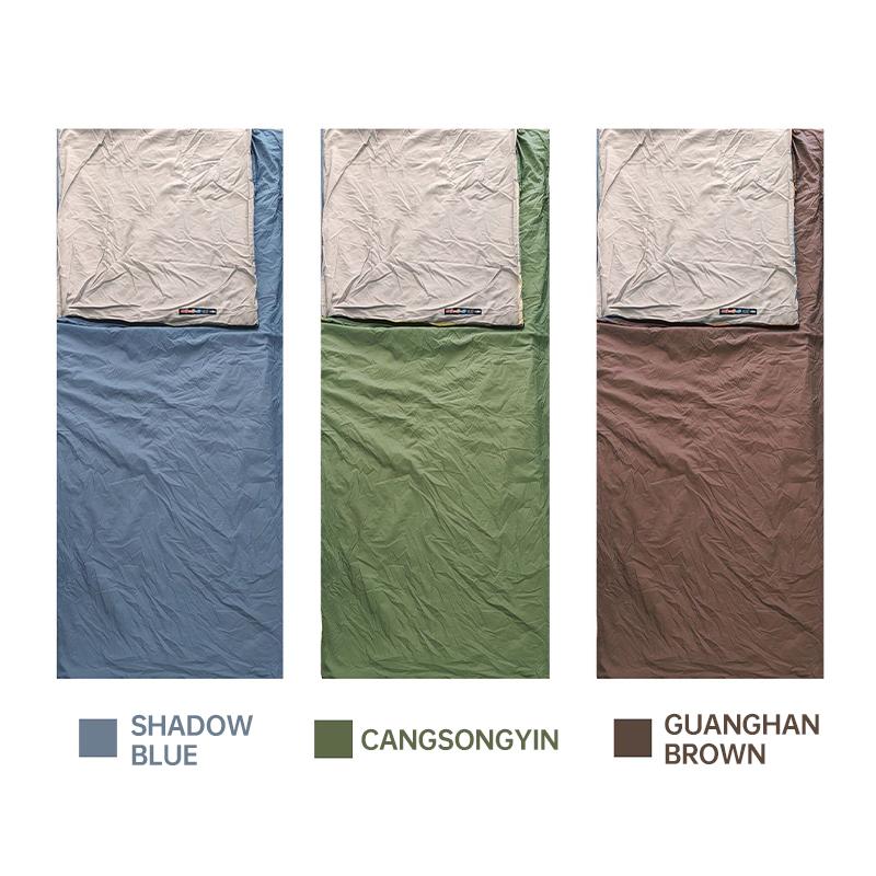 Outdoor camping single sleeping bag, tent comfortable thick warm sleeping bag, portable hiking portable sleeping bag