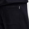 Fila Heritage Fleece Lined Classic Logo Comfortable Casual Versatile Cuffed Knit Sports Pants Men Bottoms Legendary-Blue F11M548608FNV