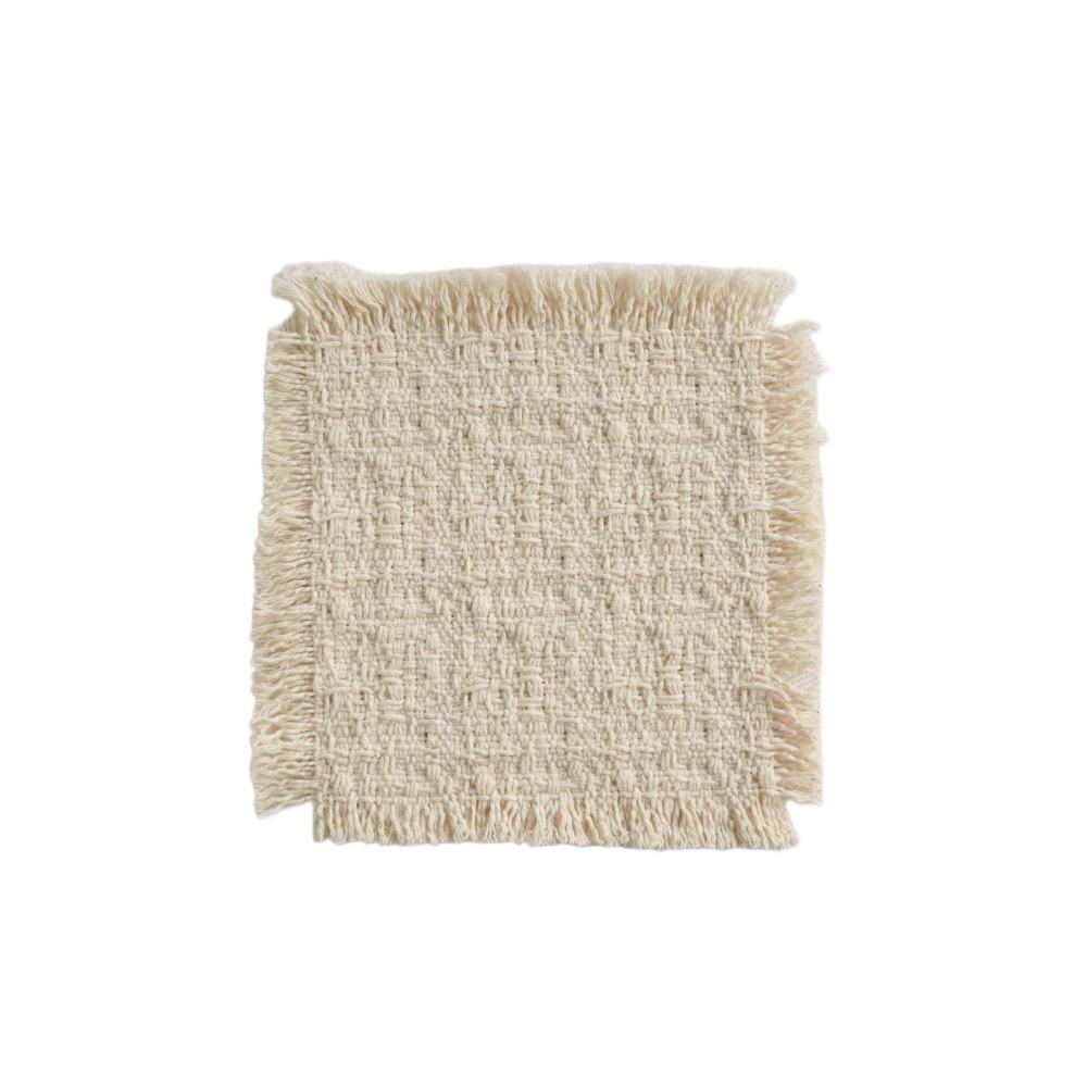 

Cotton Decorative Placemat Soft Utensil Pads High Quality Table Mat 6×6cm