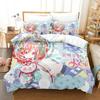 Soushin Shoujo Matoi Bettwäsche Set Einzelbett Twin Full Queen King Size Bettset Erwachsener Kind Schlafzimmer Bettbezug Sets Anime Bettlaken Set