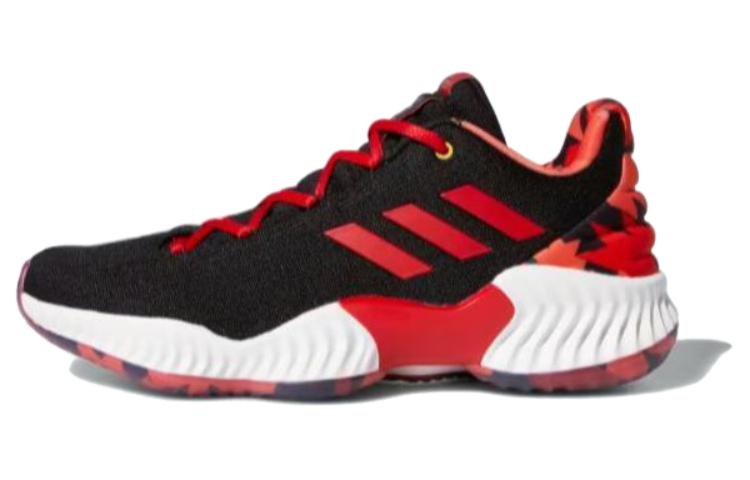 

Adidas Pro Bounce 2018 Abrasion Resistant Breathable Low top Running Shoes Unisex Black Red F36943 42⅔