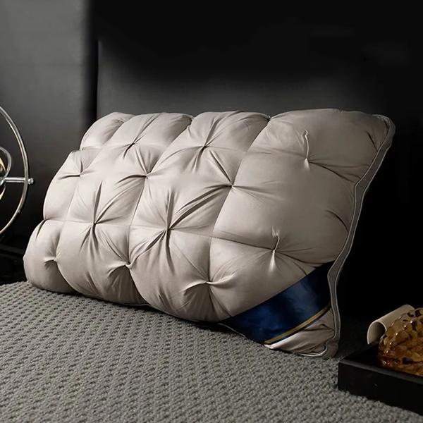WTEMPO 45*75CM Luxury High Quality Home Hotel Dormitory Pillows Help Sleep Neck Support Non-Collapse Mid Pillow Core for All Seasons