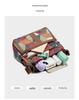 Trendy Color Block Women's Crossbody Bag with Multi-Zipper Design