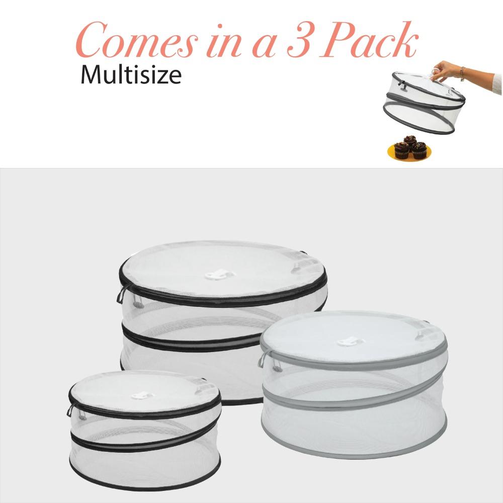 

3 Pack Pop-up Food Cover Pop-up Food Cover Pop-up Food Cover United States