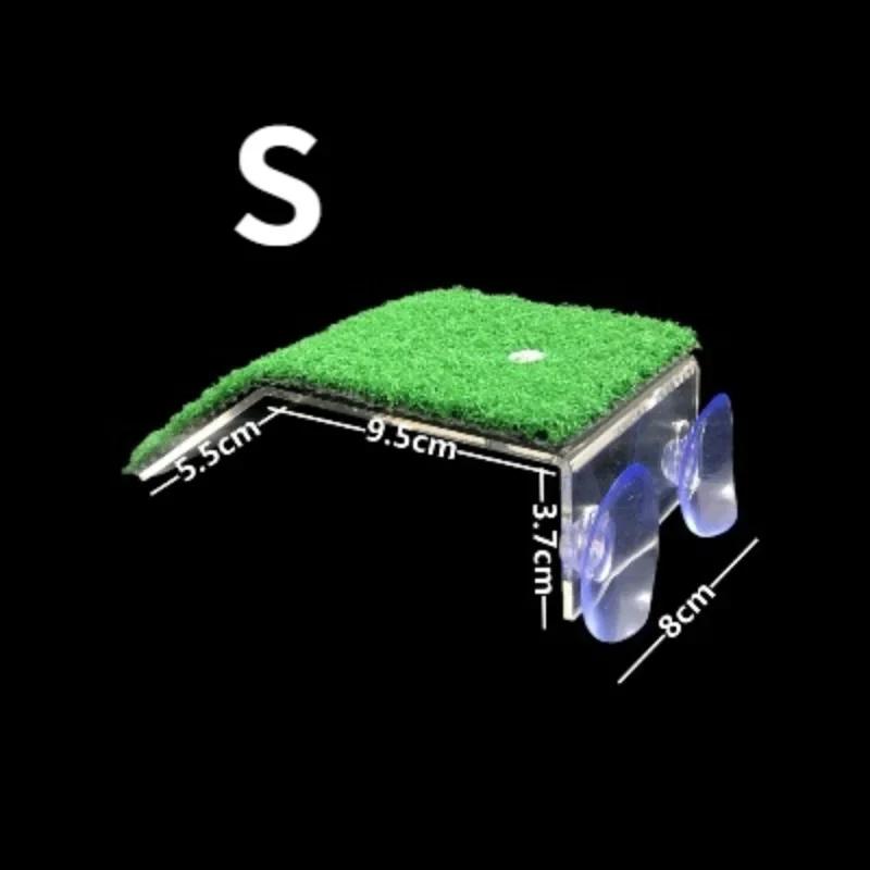 Plate-forme de baignade pour tortues, île flottante, Aquarium, mousse, escalade, échelle de tortue, accessoires de décoration pour Aquarium