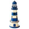 Heads Lighthouse Tinplate BRZ-INT10 13×13×32cm Blue