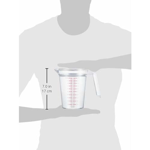 Endo Shoji Commercial Measuring Cup, 1000cc, Polycarbonate, BMZ2403