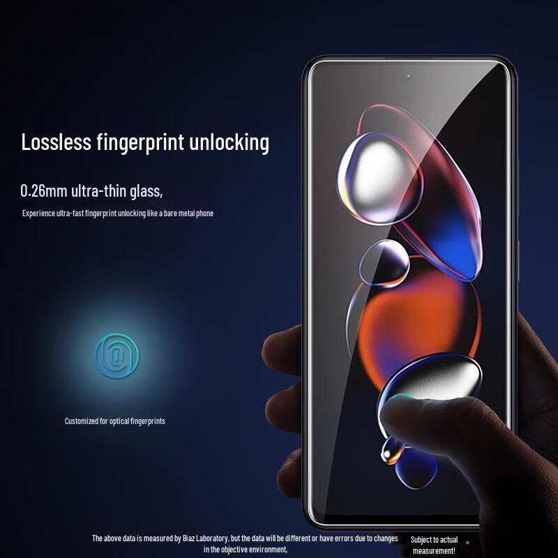 Redmi Note 12T Pro Tempered Glass Screen Protector (2-Pack)