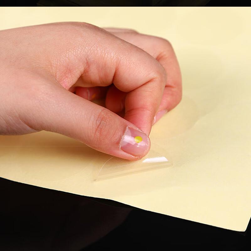 Transparente Runde Selbstklebende Siegelaufkleber
