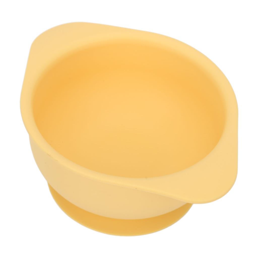 Silikonowa miska z ssaniem, odporna na wysokie temperatury, zapobiegająca obracaniu się dla dzieci w podeszłym wieku