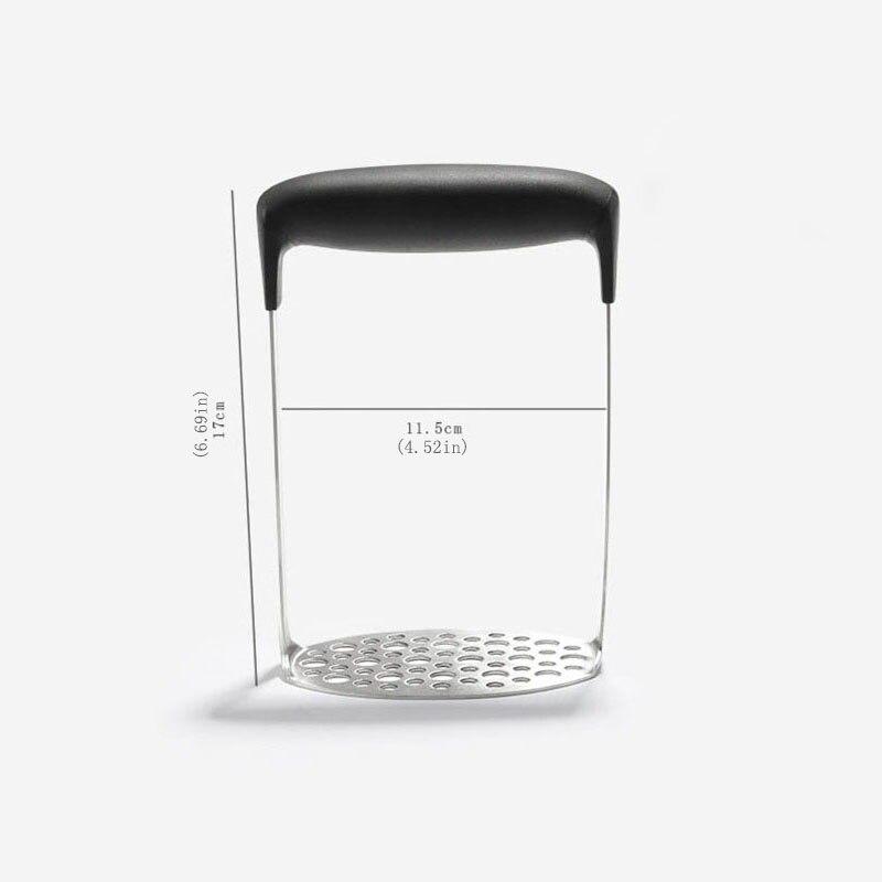 Stainless Steel Potato Masher Ricer Kitchen  Smooth Mashed Potatoes Crusher Fruit Vegetable Tools