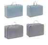 Waterproof Travel Storage Set: Compression Bags for Pajamas & Underwear - Ideal for Business Trips & Suitcases