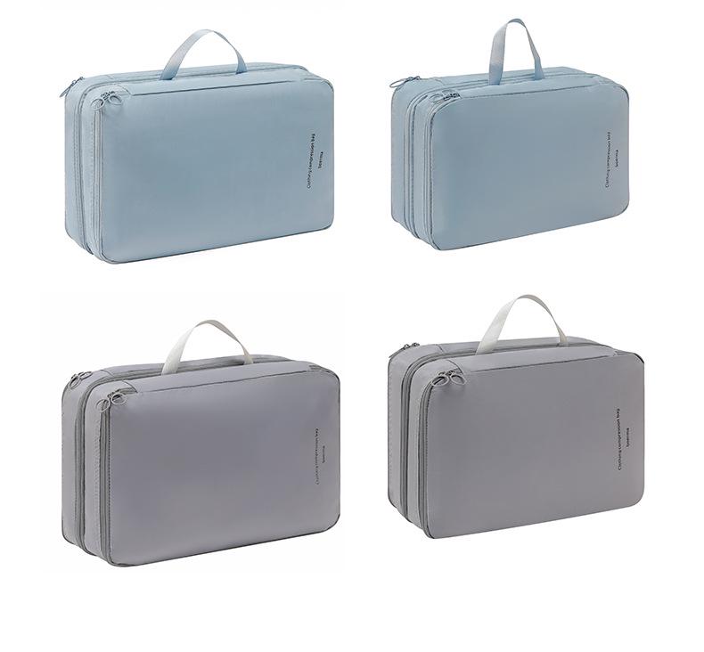 Waterproof Travel Storage Set: Compression Bags for Pajamas & Underwear - Ideal for Business Trips & Suitcases