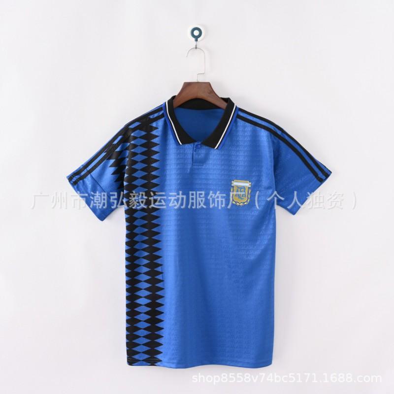 Retro Football Jersey Argentina Messi Brazil Ronaldo Portugal France England Vintage Soccer Shirt Men Women