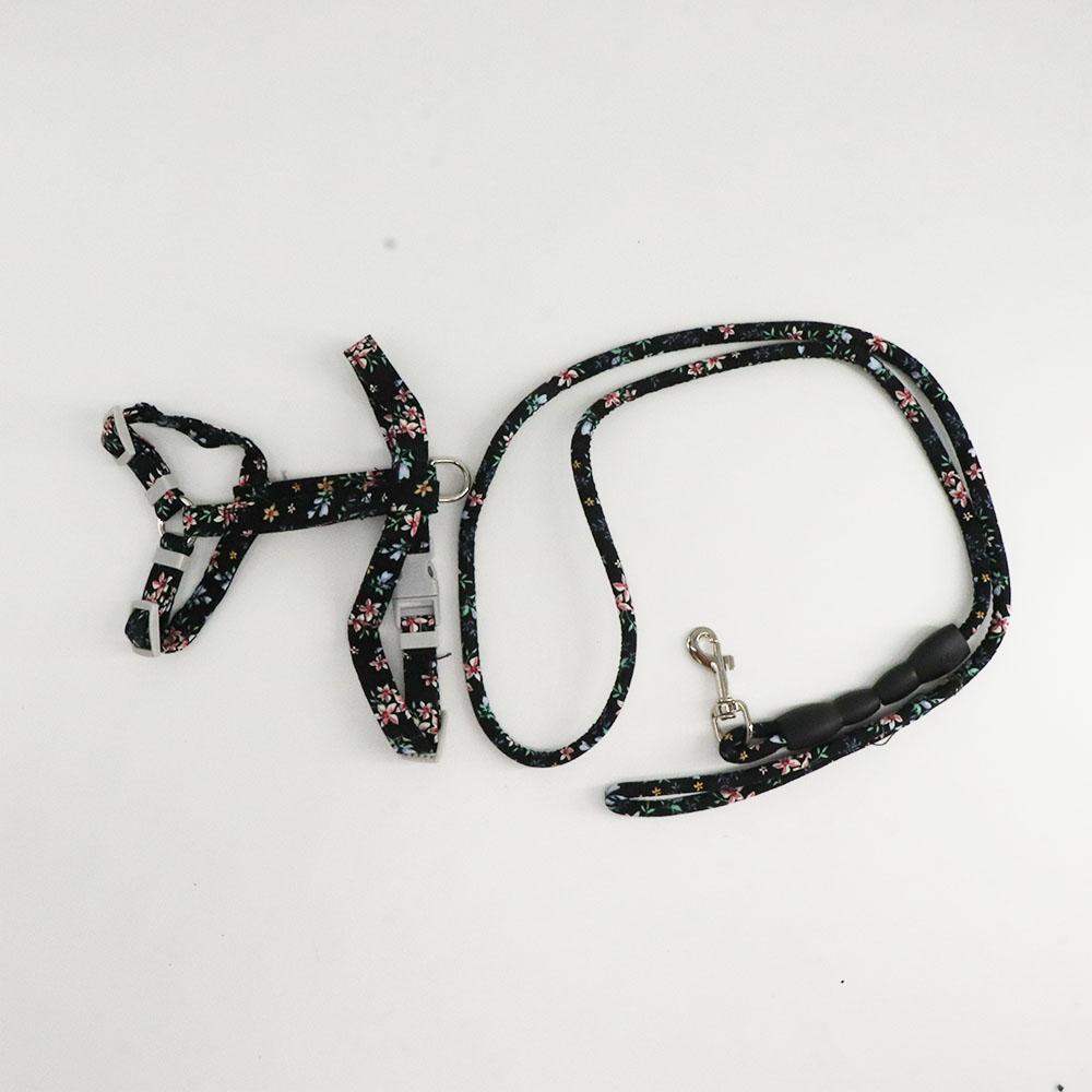 Strap Outdoor Walking Soft Cat Harness  Set H-shped Cat Vest Dog Harness and Leash Pets Leash Belt
