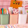 Yousheng Pen Holder Large Capacity Desk Organizer with Multi-Grid Partition Pens Scissors Office School Supplies Desktop