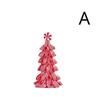 Soft Clay Christmas Mini Tree Creative Little Angel Christmas Tree Shaped Fun Scene Decorations Xmas Tree Decors