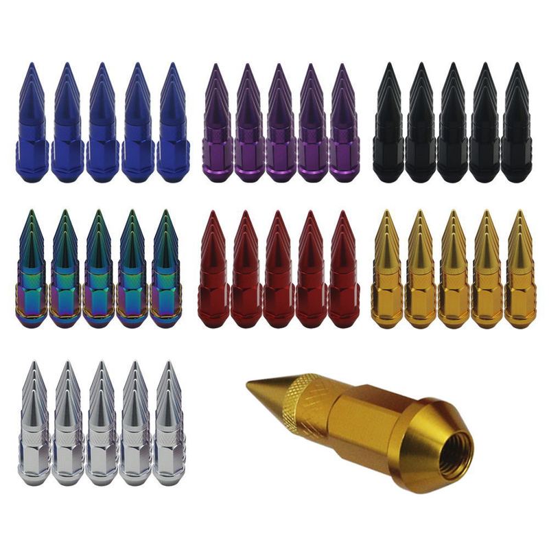 20PCS Bullet Style Lug Nuts -