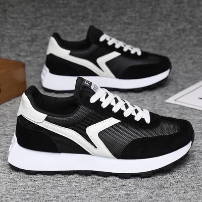 Four Seasons Shoes Mesh Breathable Lace-Up Sports Casual Shoes Forrest Gump Shoes Couple Shoes Large Size