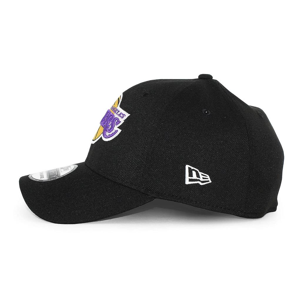 New Era Los Angeles Lakers 39THIRTY NFL TEAM CLASSIC FLEX FIT Stretch Fit CAP, Black, (Size M/L (approx. 57.7-60.6cm), m) [Used]