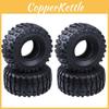 Premium Weichgummi 2,2" Reifen mit Schaumstoff für Axial Wraith Scx10 Jeep Trx-4 Rock Crawler