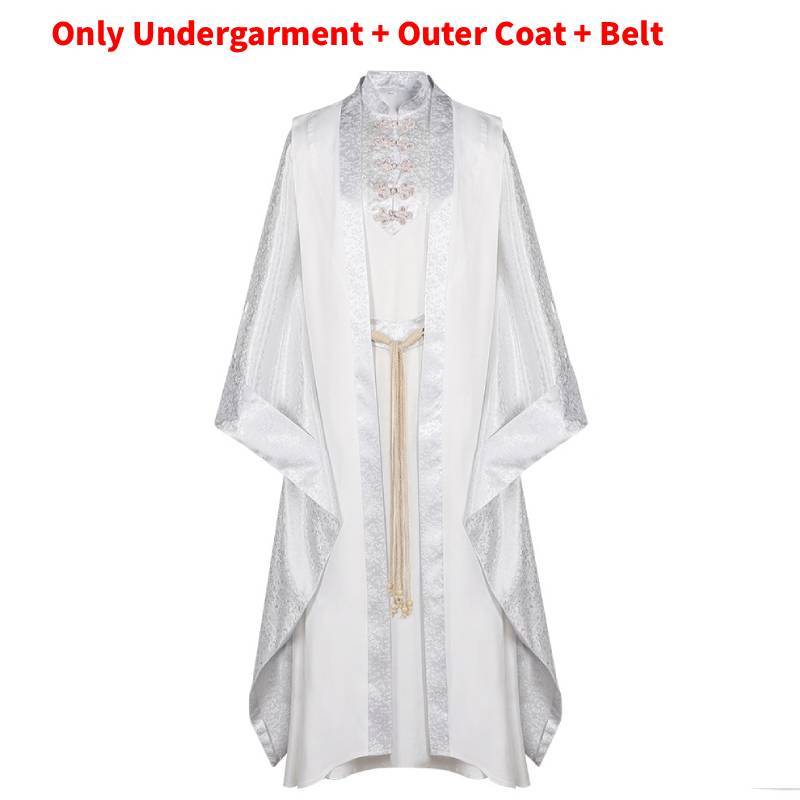 

The Lord Of The Rings Saruman Cosplay Costume With Polyester Fabric For Halloween And Anime Role Play L