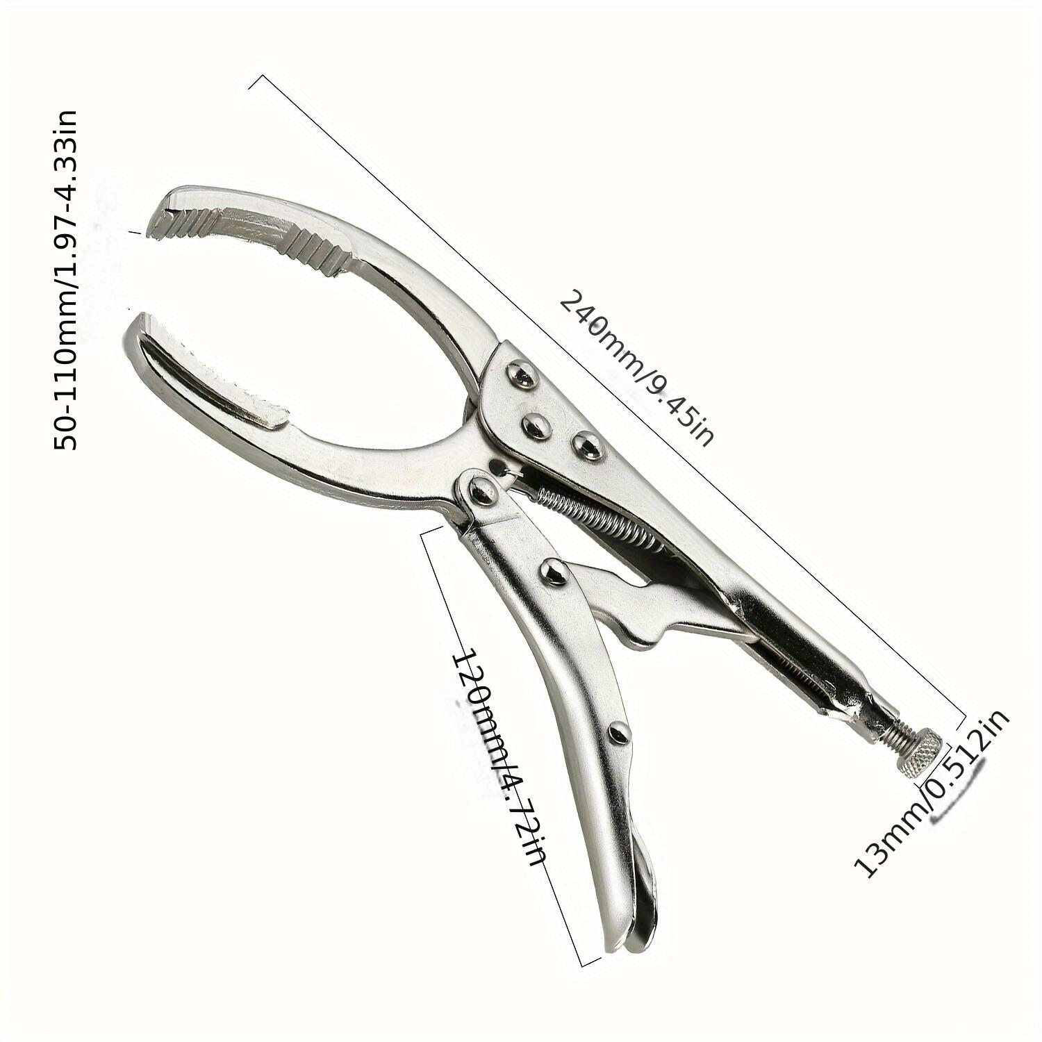 

Масляный фильтр, разводной ключ, плоскогубцы, ручной инструмент для удаления 50–110 мм, автомобиль, мотоцикл