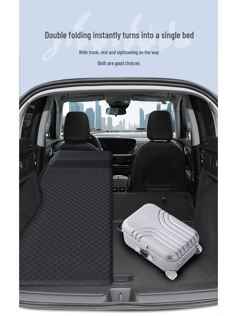 Buick Envision & Enclave SUV Inflatable Trunk Bed - Portable Sleeping Travel Mat with Free Inflation.