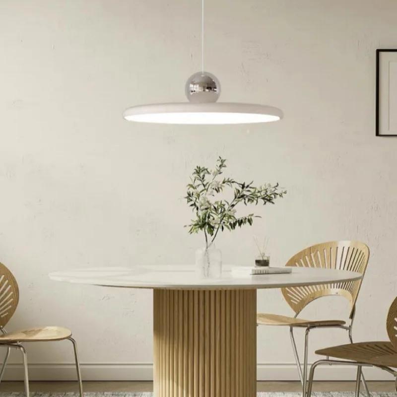 Nordic LED Pendant Light Retro Saucers Iron Double Head Hanging Lamps For Restaurant Bar Living Room Island Lighting Fixtures