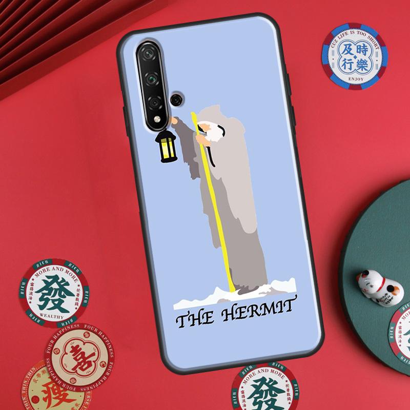 Tarot Card The Hermit For Huawei P30 P20 P40 Lite P60 Pro Nova 5T 12s 12i 11i Y90 Y70 Y60 Y61 Y91 Y72 9 10 SE Case