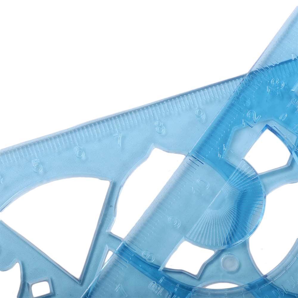 DIY Puzzle Template Rulers Drawing Ruler Drafting Supplies Mathematical Geometry Wavy Line Ruler