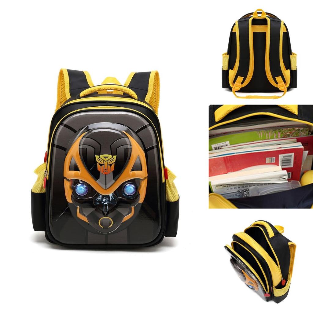 Cute And Fun Panda Bear Transformers Backpack For Boys Ages 1-3, Perfect For Kindergarten And Elementary School