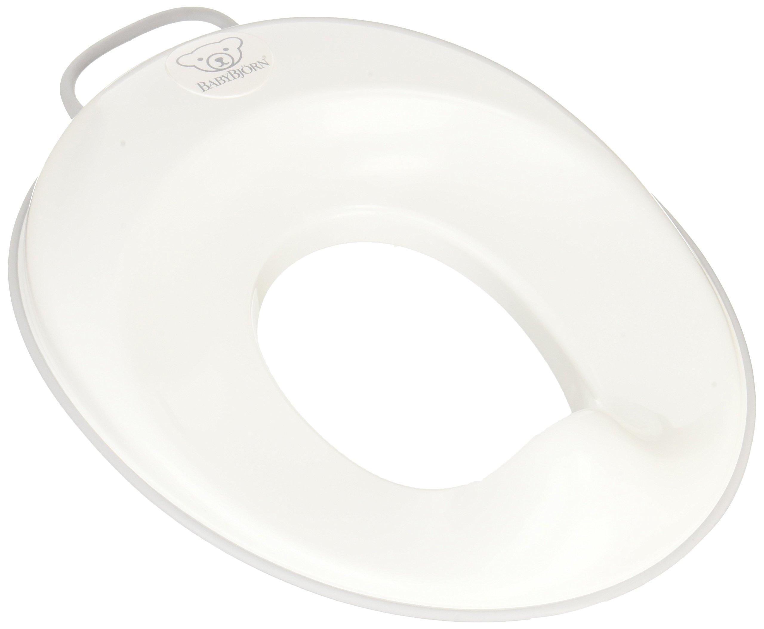 

BabyBjorn genuine product Toilet trainer 058025 [Japanese guarantee] White/Grey