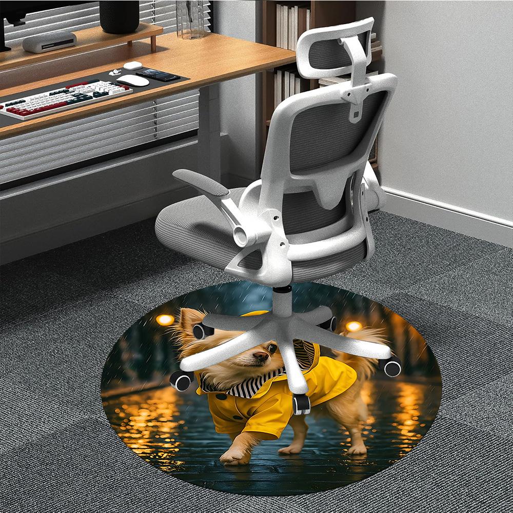 

1pc Raincoat Dog Chair Carpet for Office, Perfect for Office, Holiday Party Decoration Choice yy260314003 80cm by 80cm