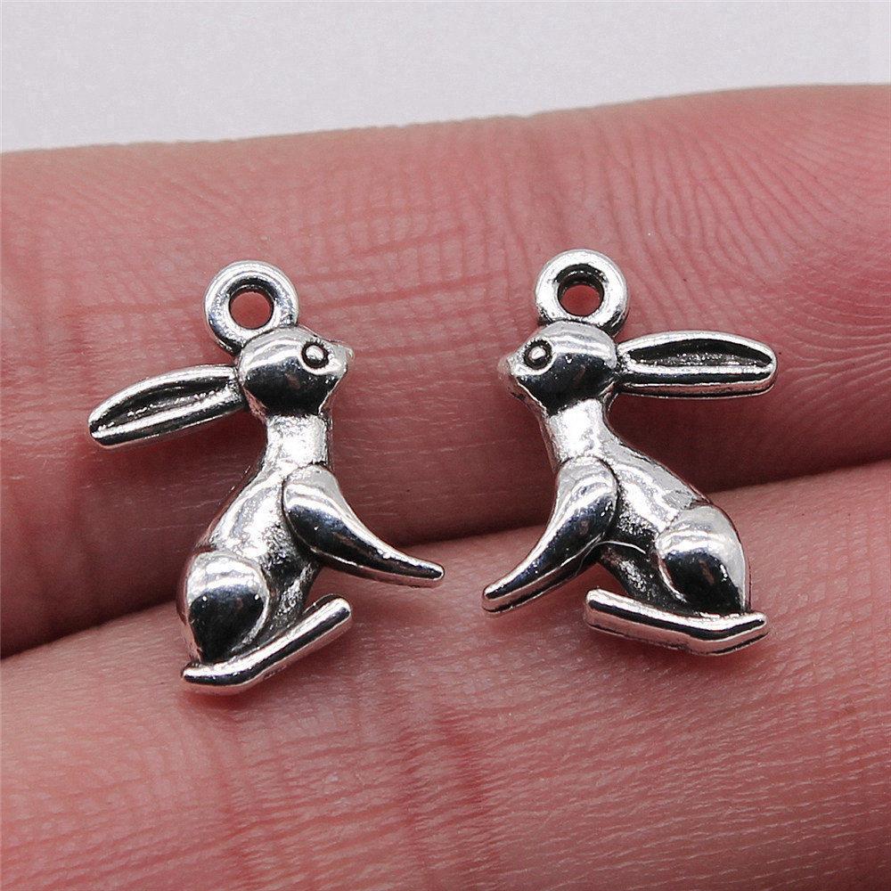 Charms Pig Sheep Cow Rabbit Pendants Wedding Jewelry Findings QC099