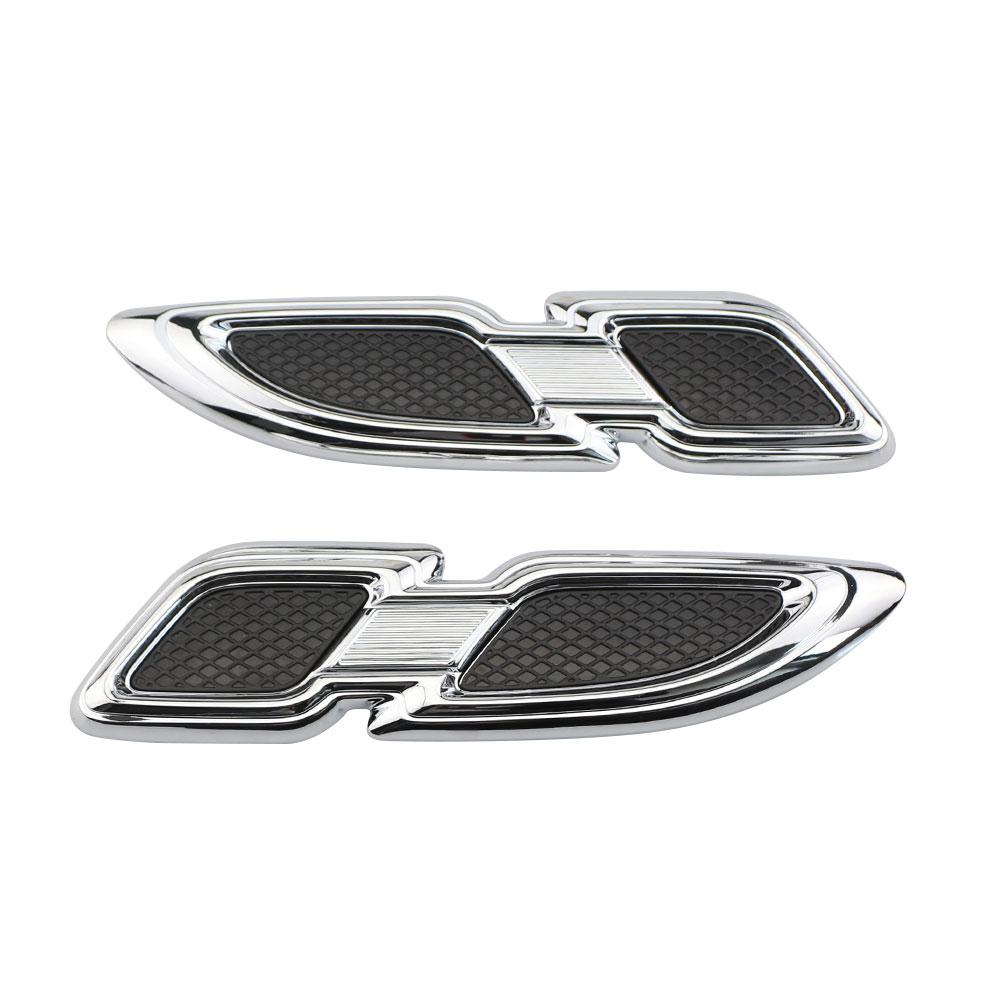 

Накладка на крыло автомобиля, накладка на бампер, универсальный воздухозаборник на боковую дверь автомобиля, декаль, накладка на капот, спойлер, наклейка на внешнюю часть двери, аксессуары серебряный