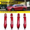 1Set Exterior Door Handle Compatible with Toyota Camry 2012 2013 2014 2015 2016