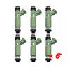 6pcs/lot OEM Fuel Injector Nozzle 23250-66010 2325066010 23209-66010 For Toyota Land Cruiser 100 1999-2009 1FZ 4.5L
