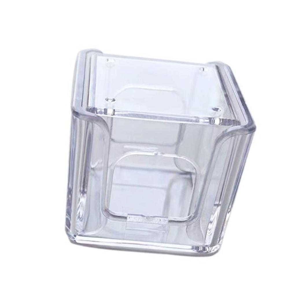 Portable Acrylic Billiard Chalk Powder Box Pool Chalk Cube Chalk Storage Holder Billiard Chalk Storage Box Enduring