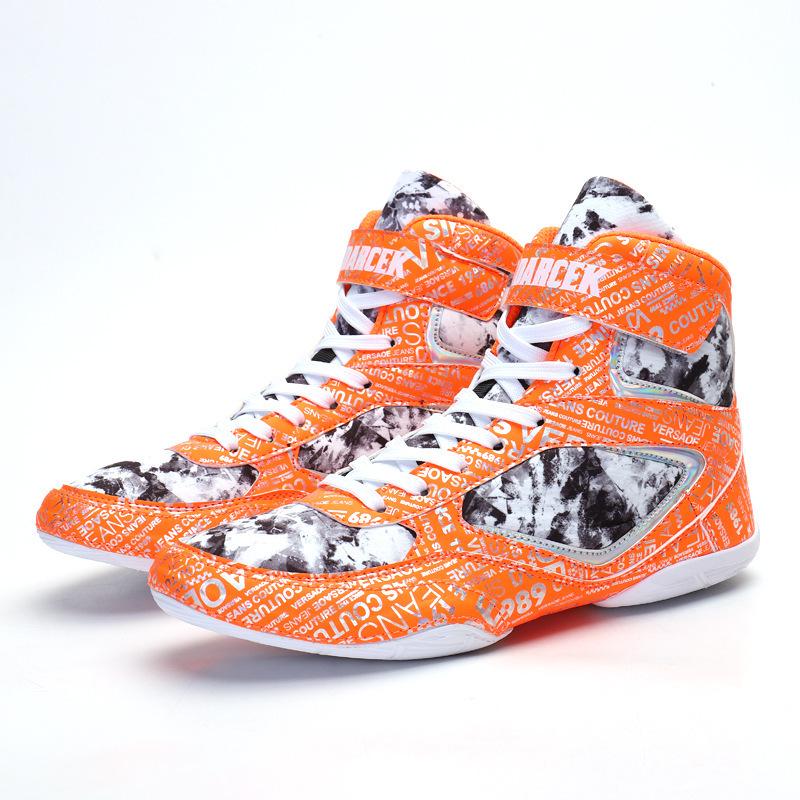 Męskie Graffiti Wysokie Trampki Bokserskie - Edycja Wiosna/Lato