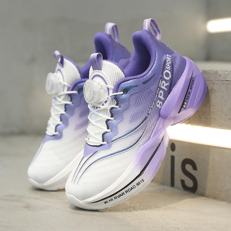 Classmates Sports Shoes Basketball Shoes Running Shoes Boys and Girls Students Gradually Change Color Light and Comfortable Free Simple Leisure
