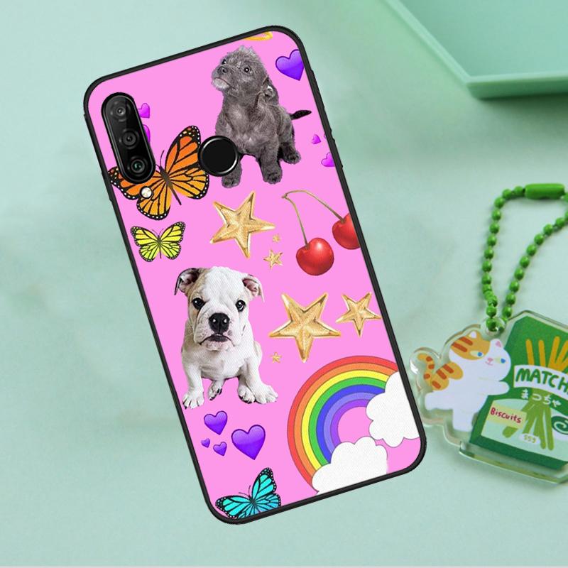 Butterfly Flower For Huawei Nova 8i 11i 12i 12s 9 10 SE Y90 Y60 Y70 Y72 Y61 Y91 P20 P30 P40 Lite P60 Pro Case