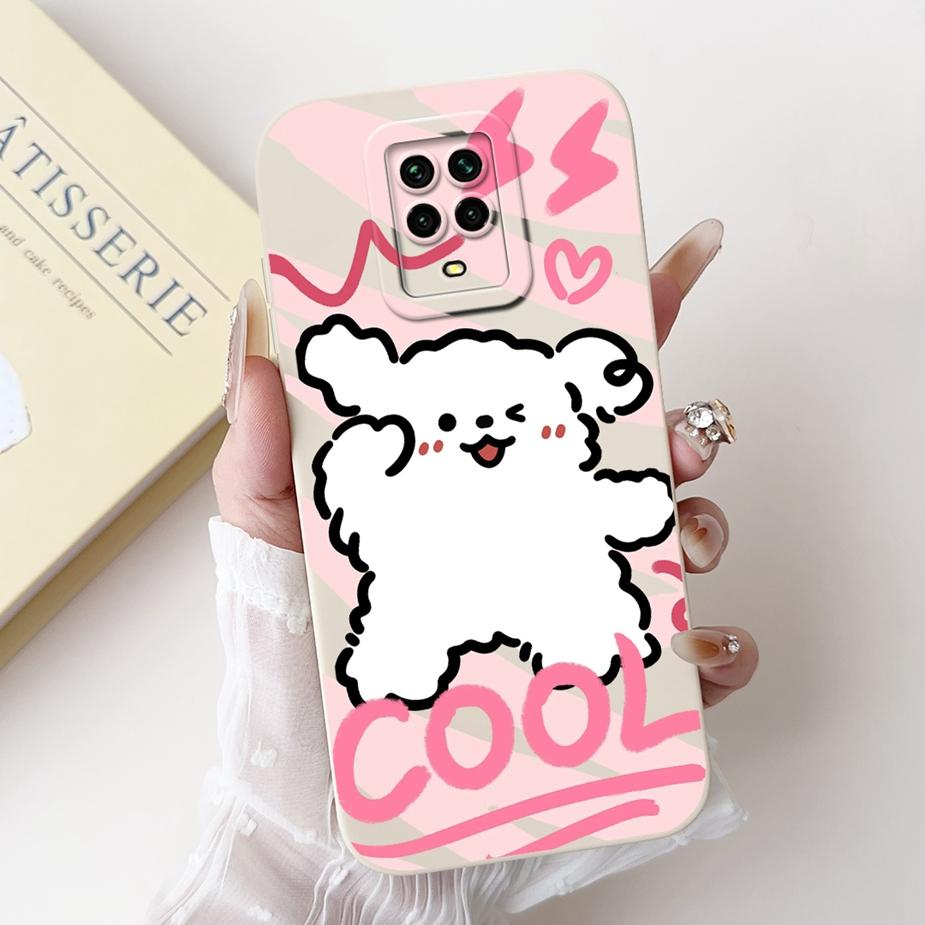 For Xiaomi Redmi Note 9 Pro Case Cute Funny Cartoon Cover Full Protection Phone Case For Redmi Note 9 Pro Max Note9 9S Soft Bags