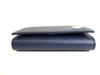 Authentic BVLGARI Navy Blue Leather BVLGARIBVLGARI 6 Pics Key Cases #9681  Refurbished