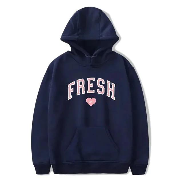Fall/Winter Men's Pullover Hooded S and A Soft Fleeceweatshirt, Featuring Simple Letter Patterns Texture