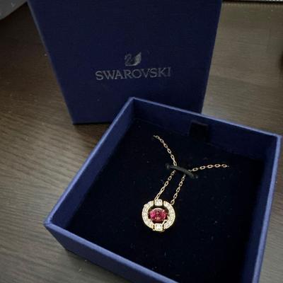 Used Necklace Gold 5279421 SWAROVSKI Store Purchased Item